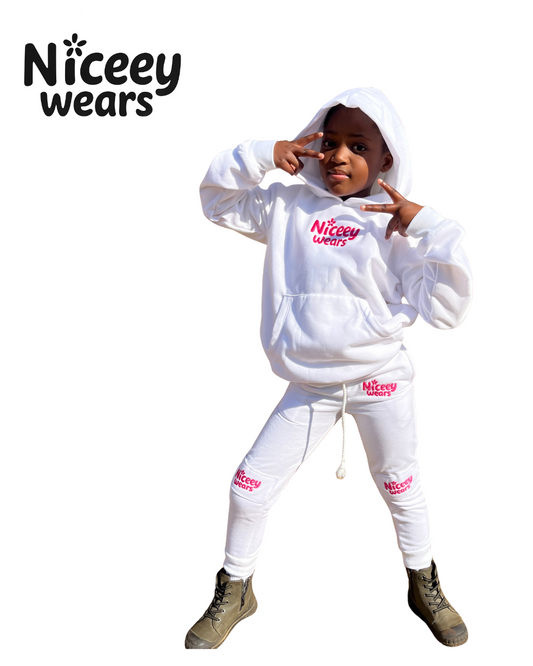 Girls Joggers with stitched knee pads